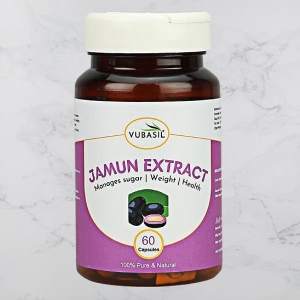 Vubasil – Jamun Extract 60 Capsule Pack -1